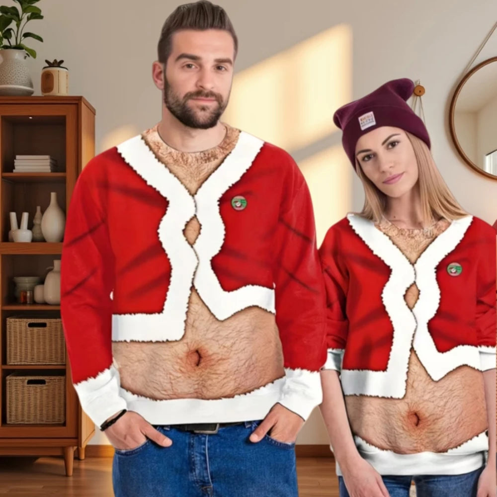 Funny Christmas Graphic Sweatshirt