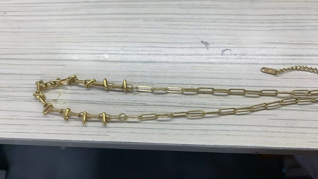 Steel Ball Chain Necklace