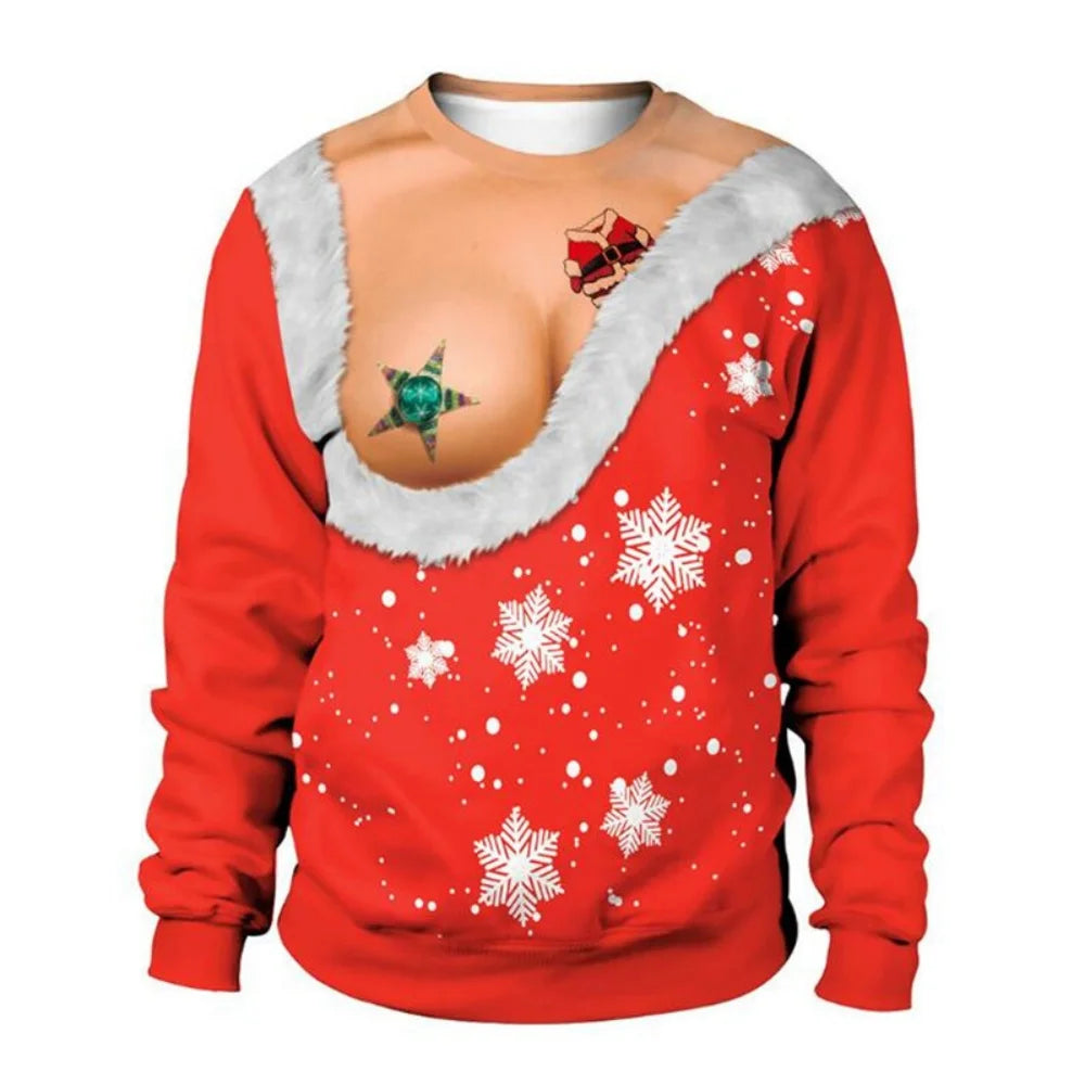 Funny Christmas Graphic Sweatshirt
