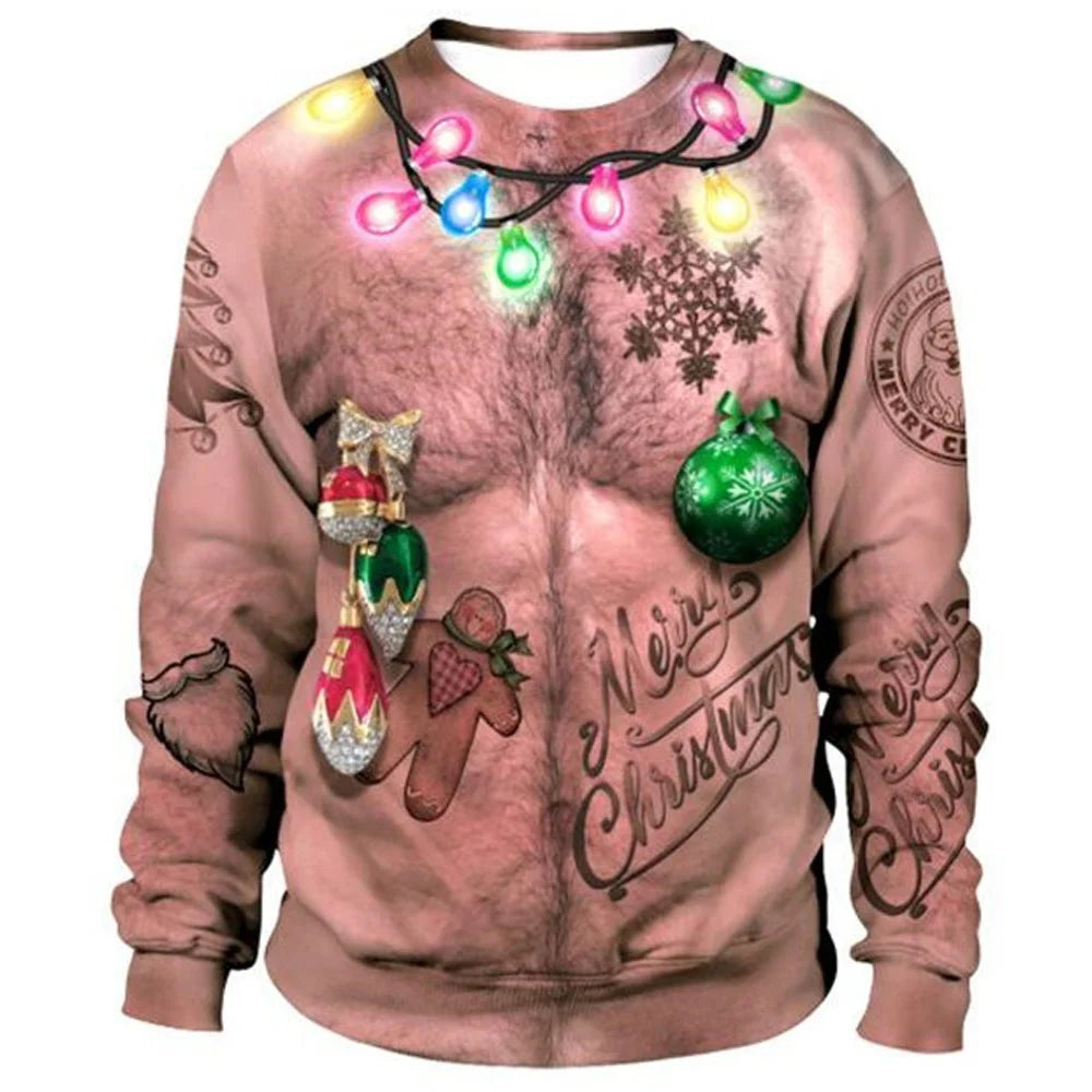 Funny Christmas Graphic Sweatshirt
