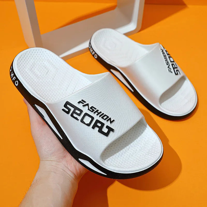 New Big Size 48 49 Men Slides Summer Luxury Sandals Women Outside Flip Flops Casual Beach Breathable Shoes Couples Home Slippers