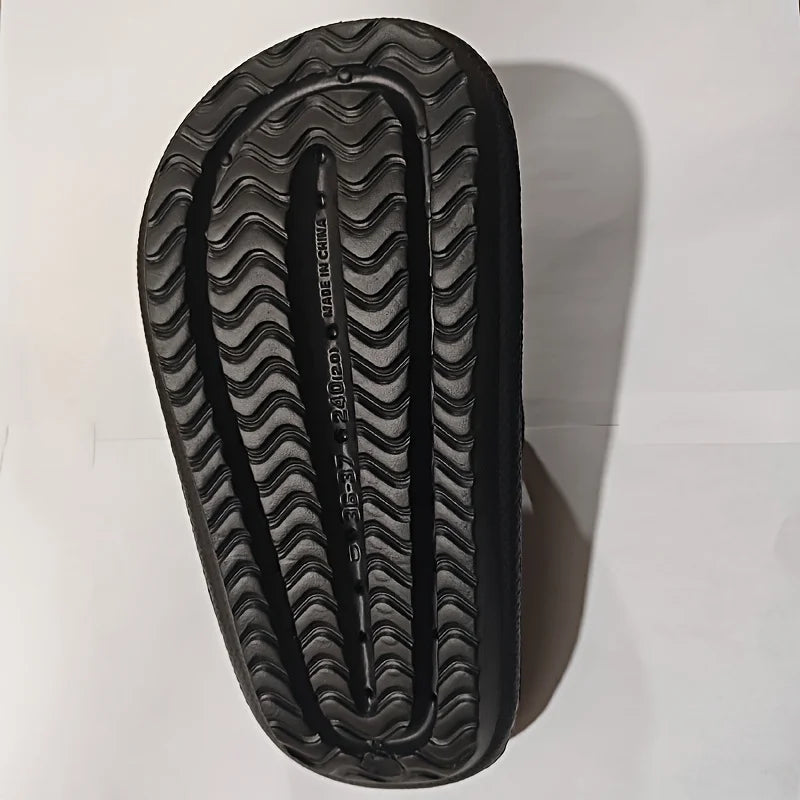 Modern Classic Stepping on Shit Slippers Thick-soled Summer Home Home Thick-soled Indoor Couple EVA Cool Slippers