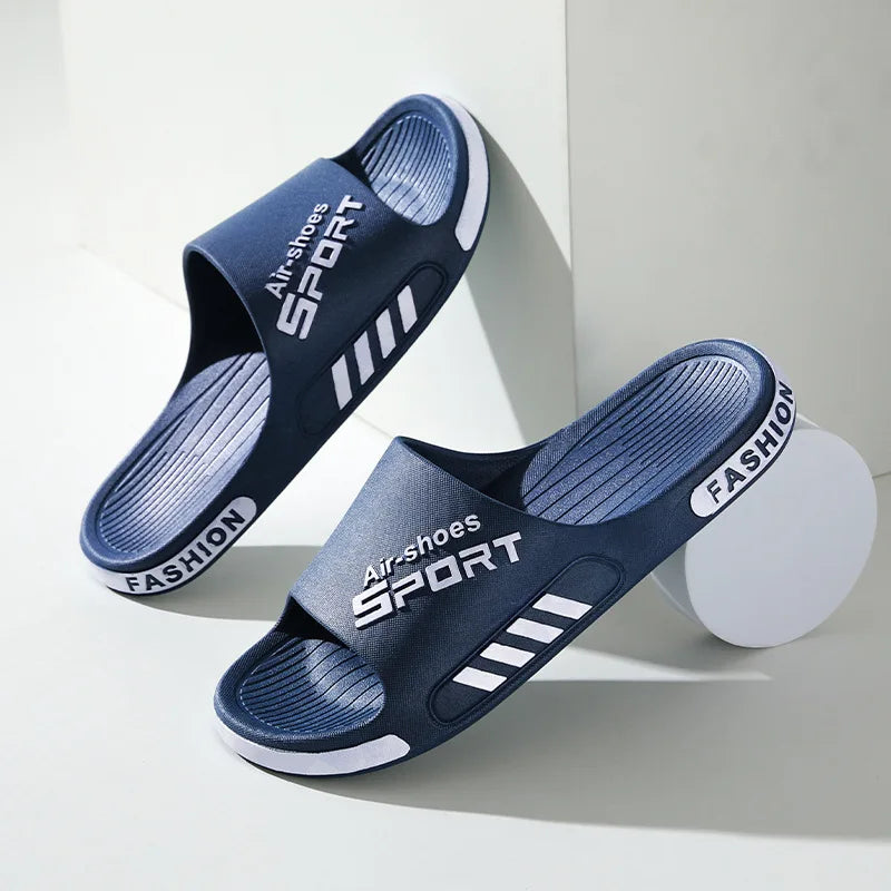 New Big Size 48 49 Men Slides Summer Luxury Sandals Women Outside Flip Flops Casual Beach Breathable Shoes Couples Home Slippers