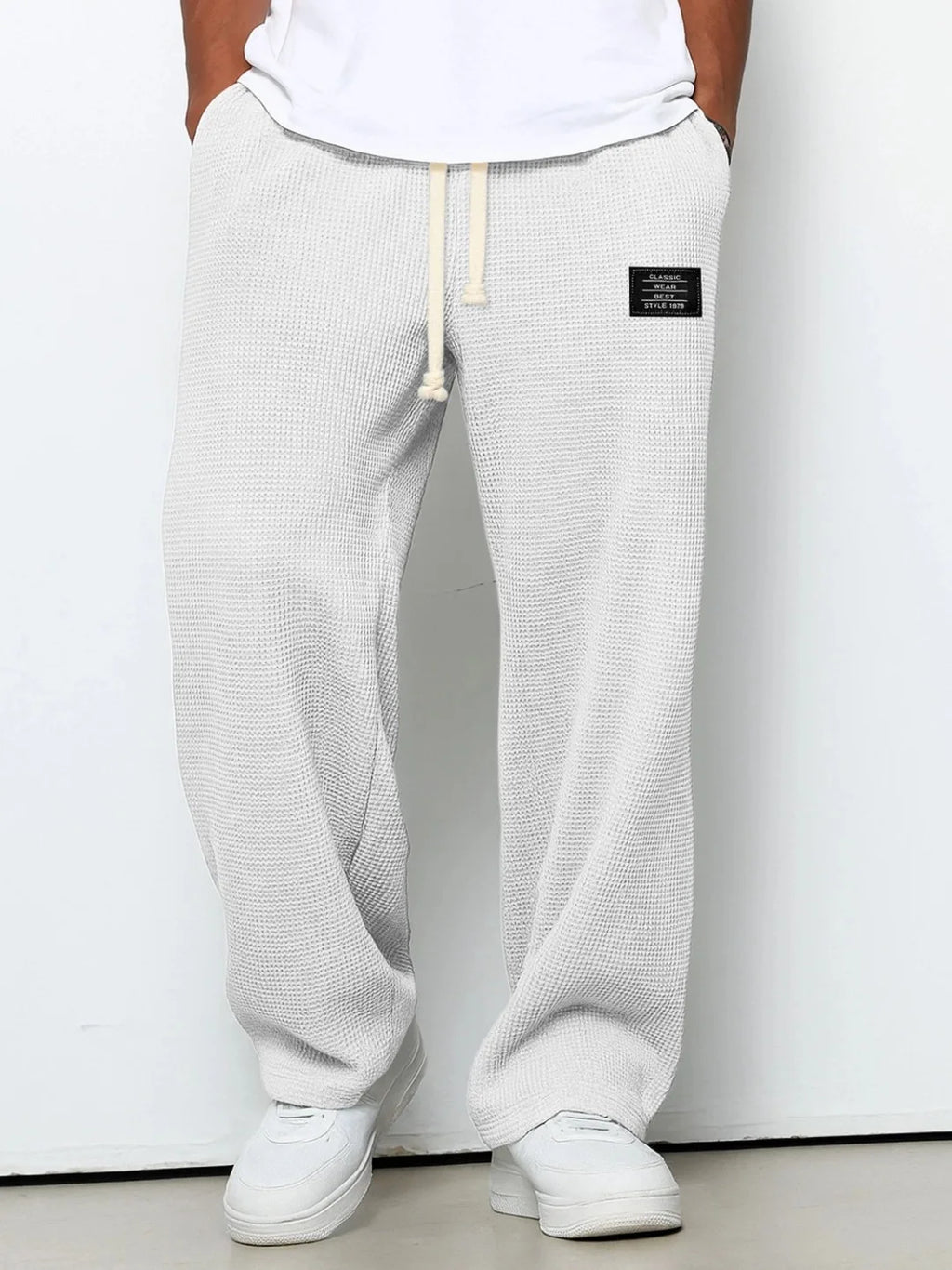 Men's Wide-Leg Casual Sweatpants