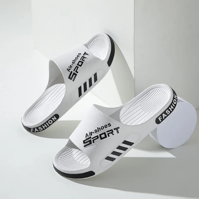 New Big Size 48 49 Men Slides Summer Luxury Sandals Women Outside Flip Flops Casual Beach Breathable Shoes Couples Home Slippers