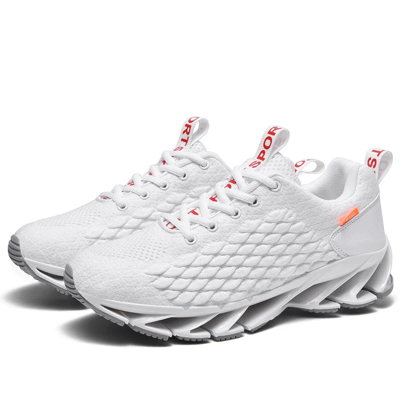 Spring Versatile Men Shoes New Mesh Trendy Jogging Platform Breathable Casual Sneakers Running Anti Odor Travel Shoes Zapatos