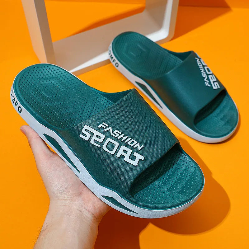 New Big Size 48 49 Men Slides Summer Luxury Sandals Women Outside Flip Flops Casual Beach Breathable Shoes Couples Home Slippers