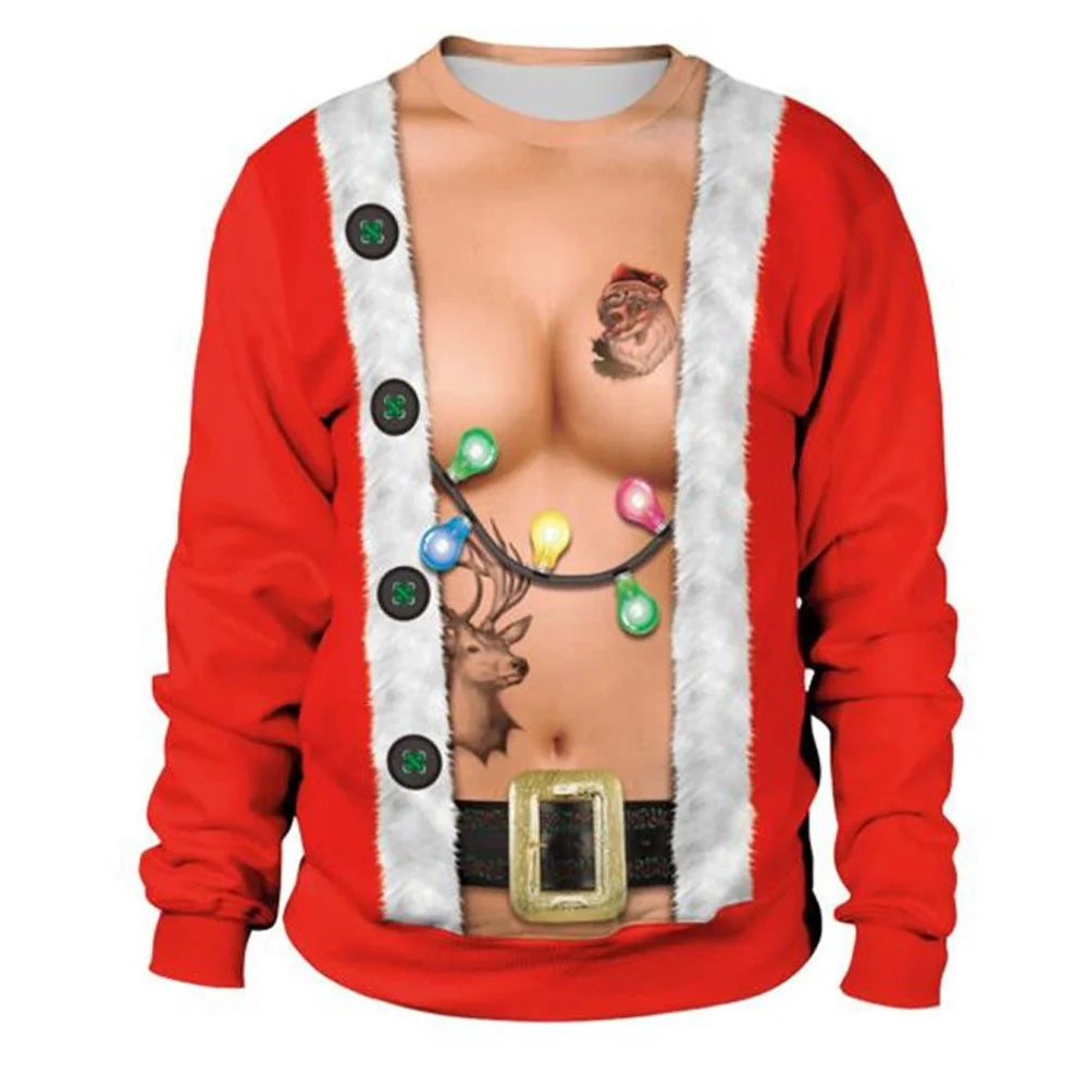 Funny Christmas Graphic Sweatshirt