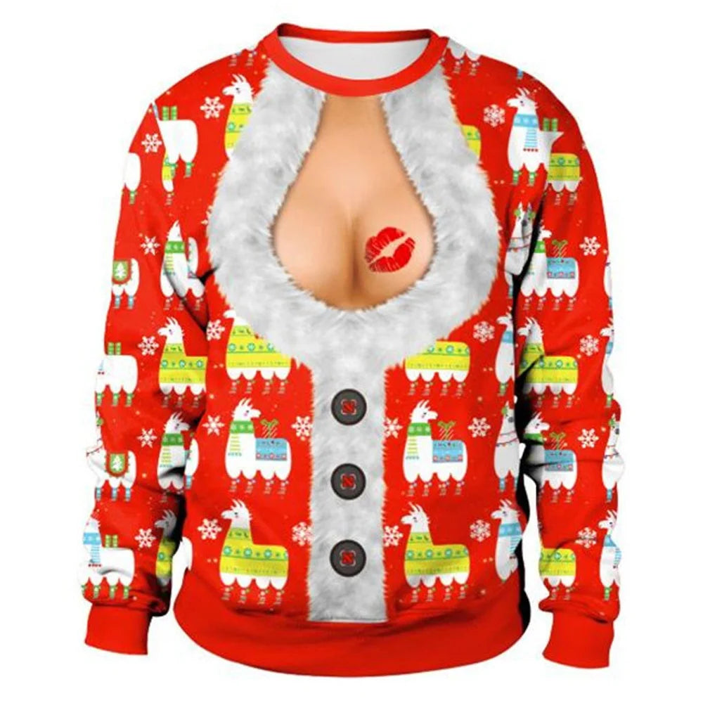 Funny Christmas Graphic Sweatshirt
