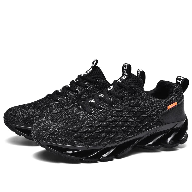 Spring Versatile Men Shoes New Mesh Trendy Jogging Platform Breathable Casual Sneakers Running Anti Odor Travel Shoes Zapatos