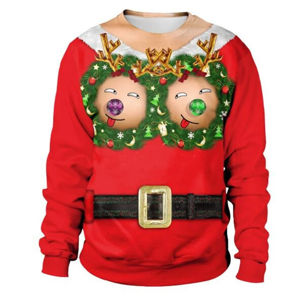 Funny Christmas Graphic Sweatshirt