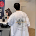Korean Style Moon Print T-Shirt