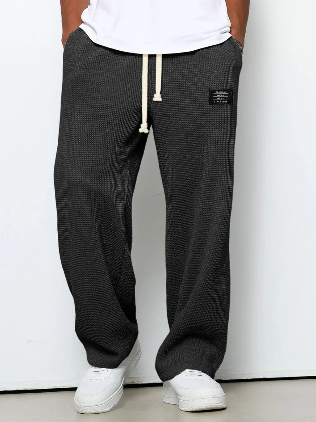 Men's Wide-Leg Casual Sweatpants