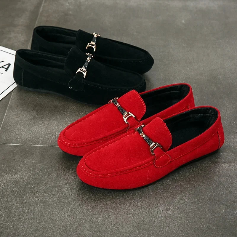 Spring Autumn Men's Casual Shoes Korean Style Bean Paste Shoes Breathable Summer Shoes Trendy Student Shoes PVC Leather