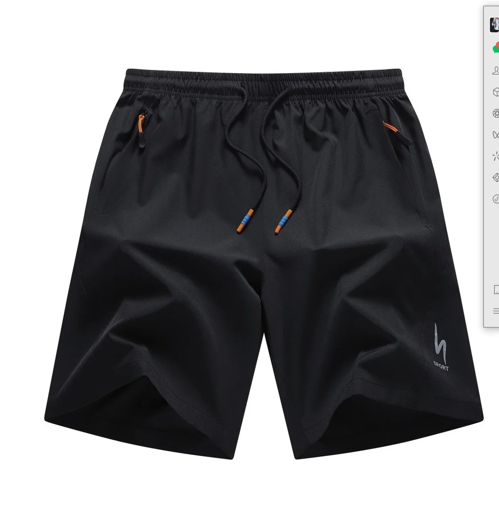 Men's Elastic Waist Sports Shorts