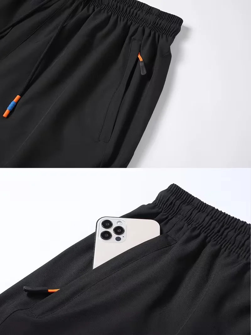 Men's Elastic Waist Sports Shorts
