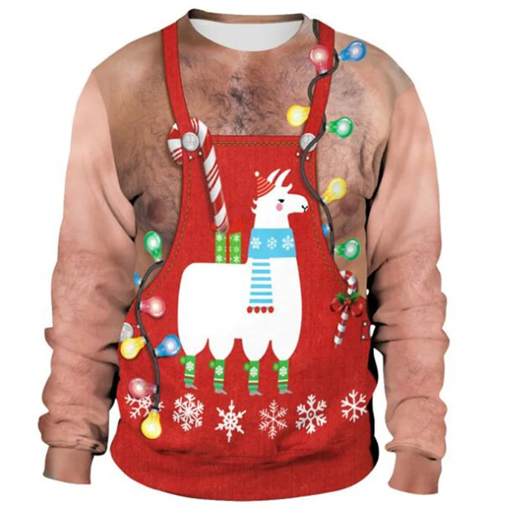 Funny Christmas Graphic Sweatshirt