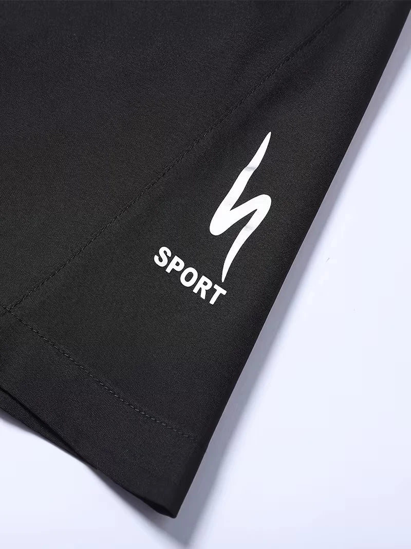 Men's Elastic Waist Sports Shorts