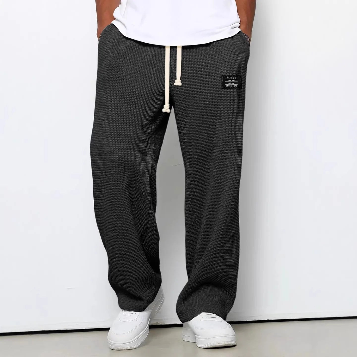 Men's Wide-Leg Casual Sweatpants