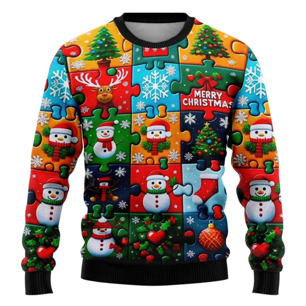 Funny Christmas Graphic Sweatshirt
