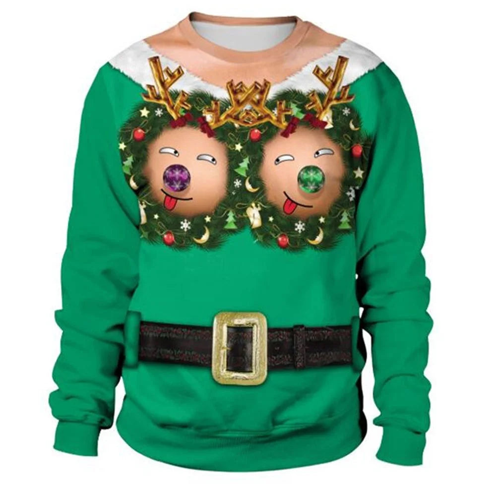 Funny Christmas Graphic Sweatshirt