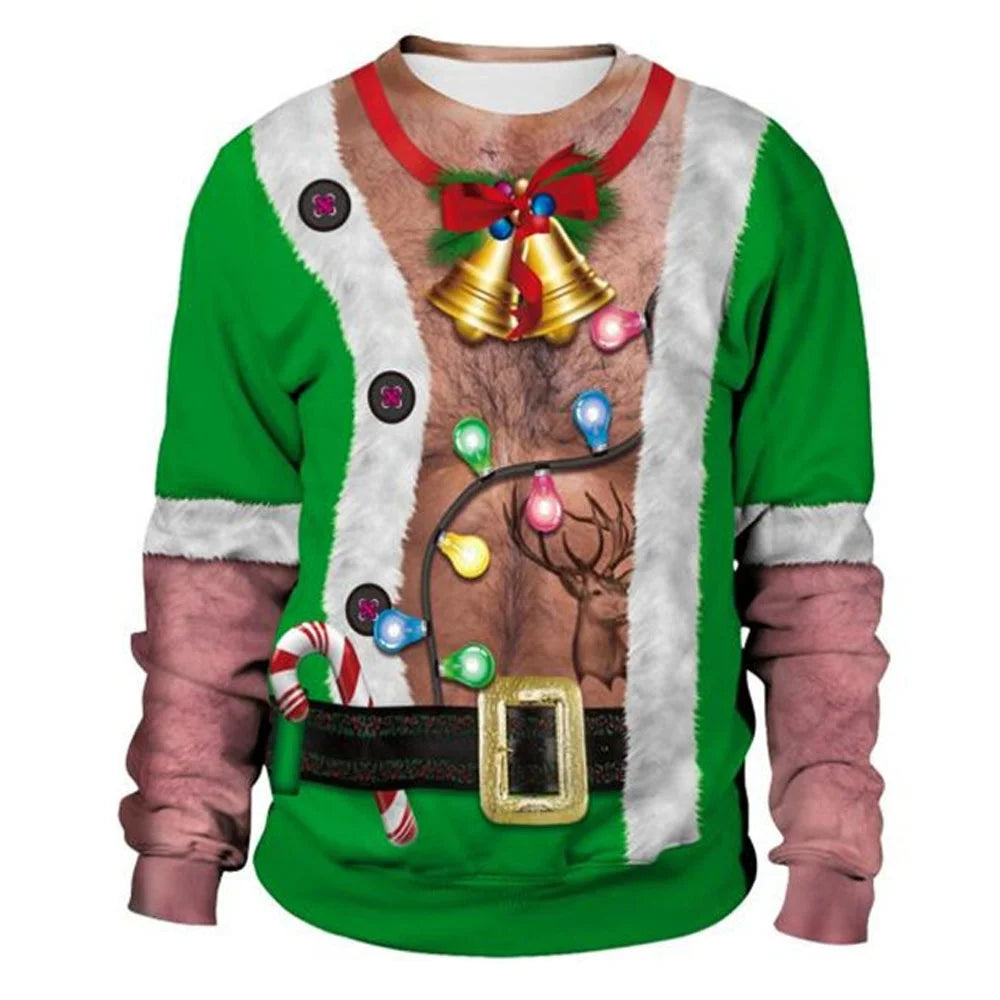 Funny Christmas Graphic Sweatshirt